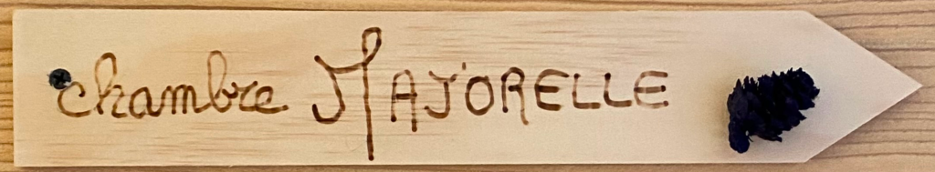 panneau chambre Majorelle